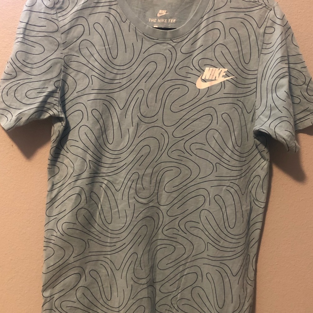 Nike Blue Swivel Design Tee